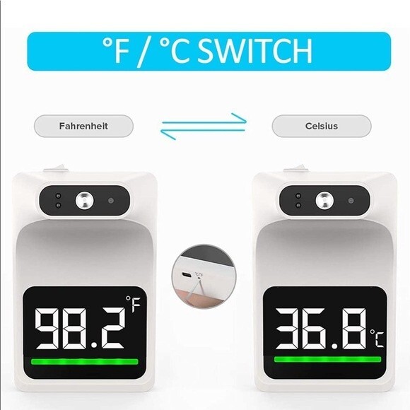 Wall Mounted Infrared Thermometer - Picture 4 of 6